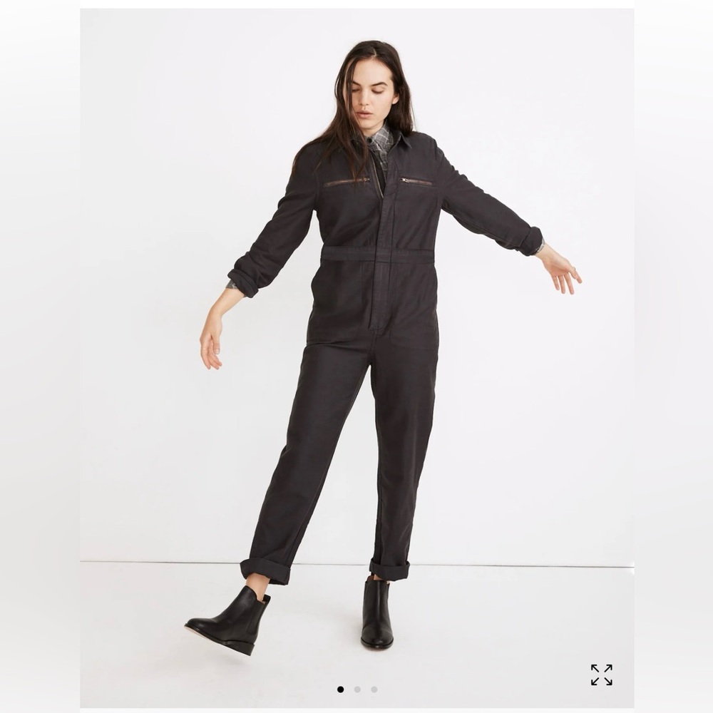 Madewell coveralls jumpsuit. Black size medium